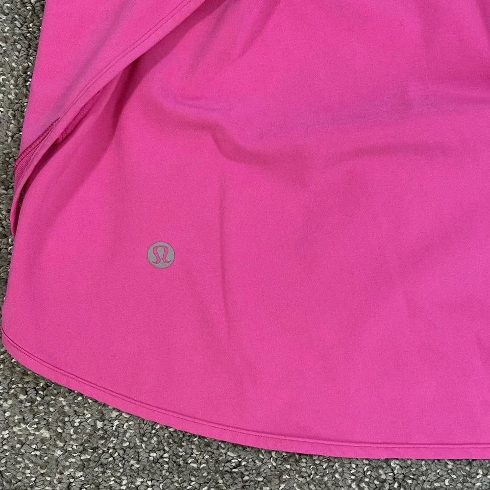 Lululemon Hotty Hot High Rise Long Running Skirt - Size 4 - Sonic Pink EUC